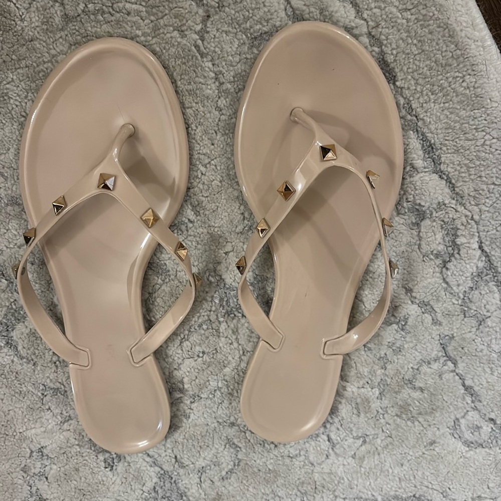 Steve Madden nude jelly studded thong sandal Size 7 - Picture 11 of 17